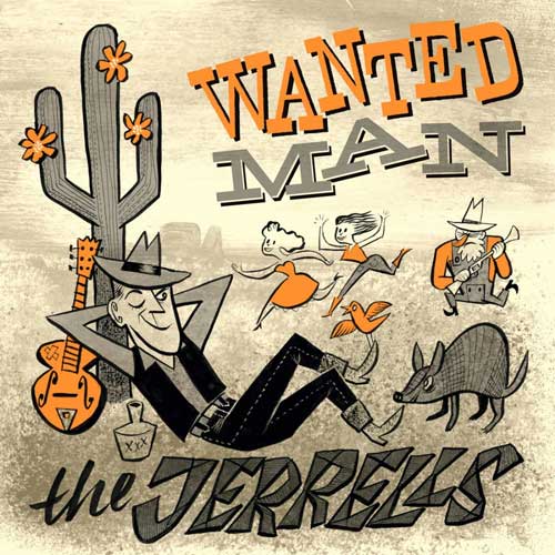 JERRELLS - Wanted Man - LP