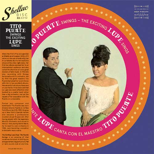 TITO PUENTE & LA LUPE - Tito Puente Swings The Exciting Lupe Sings - LP