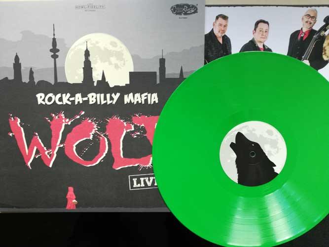 ROCK-A-BILLY MAFIA - Wolf - LP limited green vinyl