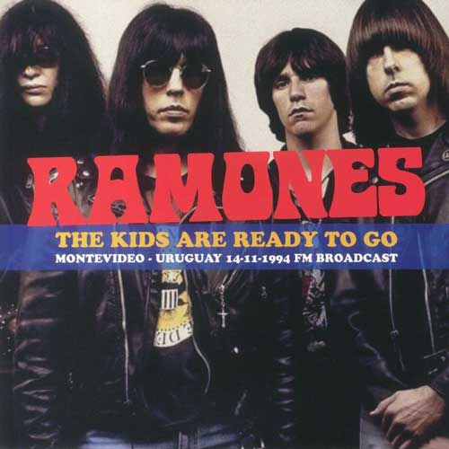 RAMONES - The Kids Are Ready To Go - LP (white vinyl)