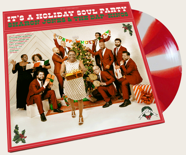 SHARON JONES & the DAP KINGS - It's A Holiday Soul Party - LP (col. vinyl)