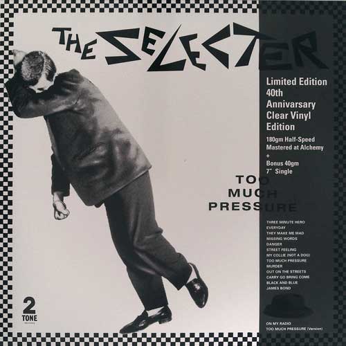 SELECTER - Too Much Pressure - LP + 7inch