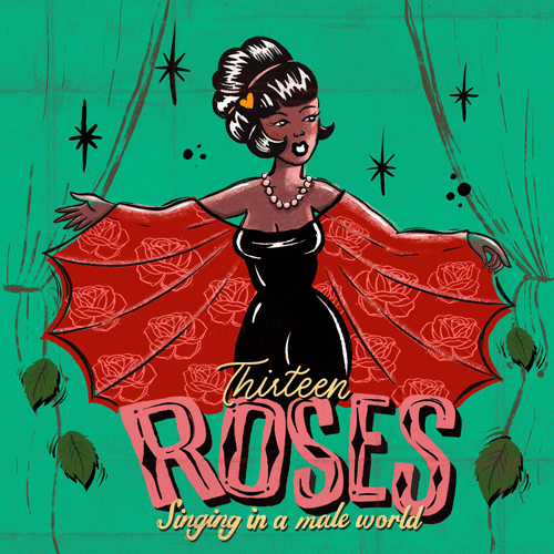 Various - THIRTEEN ROSES Vol.3 - Singing In A Male World - LP (red vinyl)