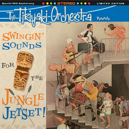 TIKIYAKI ORCHESTRA - Swingin' Sounds For The Jungle Jetset - LP (col. vinyl)