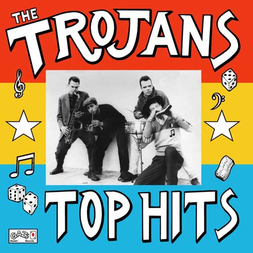 TROJANS - Top Hits - LP (red vinyl)