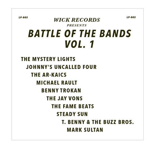 Various - WICK RECORDS presents Battle Of The Bands Vol.1 - LP