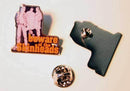 metal pin - BEWARE OF THE SKINHEADS