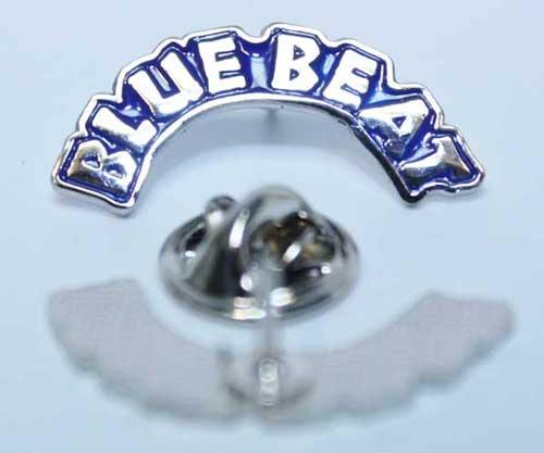 metal pin - BLUE BEAT