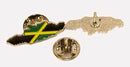 metal pin - JAMAICAN ISLAND