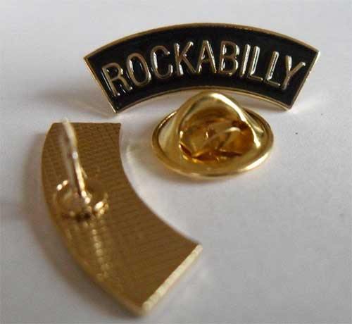 metal pin - ROCKABILLY