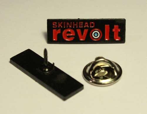 metal pin - SKINHEAD REVOLT
