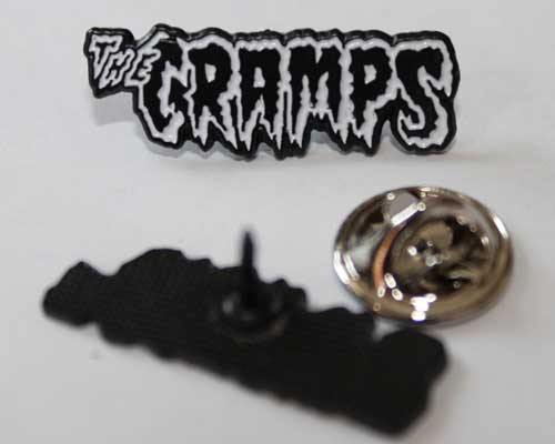 metal pin - THE CRAMPS (black)