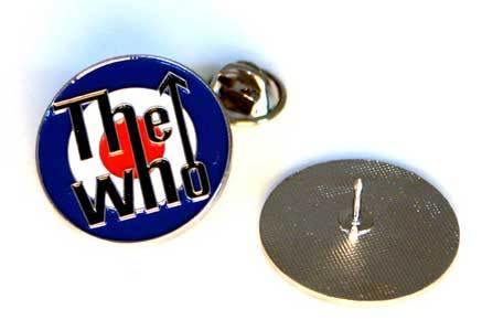 metal pin - THE WHO