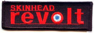 SKINHEAD REVOLT - embroidered patch