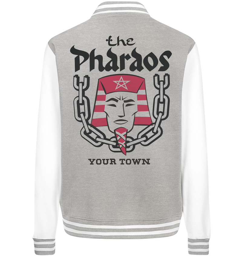 THE PHARAOS by MARCEL BONTEMPI (YOUR TOWN - to be personalized) - College Jacket - Copasetic Mailorder