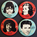 4x button set: TEEN IDOLS