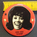 4x button set: TEEN IDOLS 5,5cm diametre