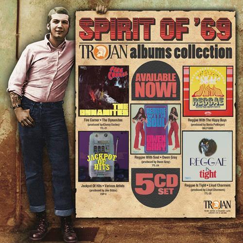 Various - Spirit of '69 , Trojan Albums collection - 5CD Box - Copasetic Mailorder