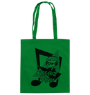 MAYBE CRAZY RECORDS LOGO - Bolsa de algodón - bolso de mano