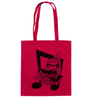 MAYBE CRAZY RECORDS LOGO - Bolsa de algodón - bolso de mano