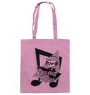 MAYBE CRAZY RECORDS LOGO - Bolsa de algodón - bolso de mano