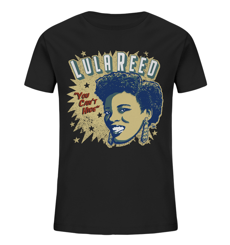 LULA REED by Johnny Montezuma - T-shirt - Kids Organic Shirt - 100% cotton - Copasetic Mailorder