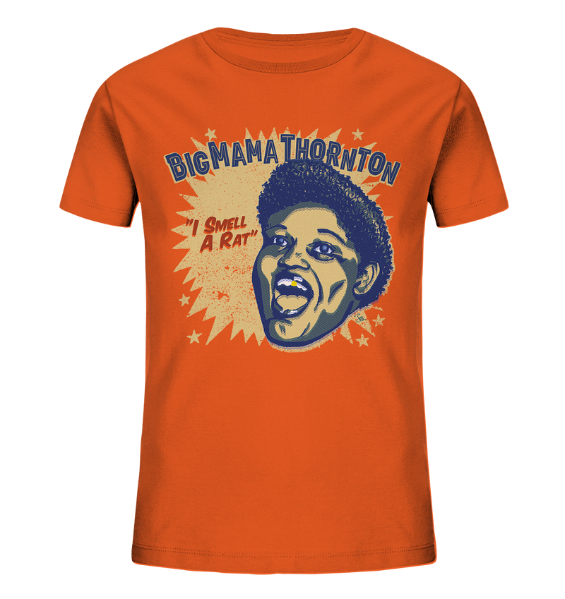 BIG MAMA THORNTON by Johnny Montezuma - Kids T-shirt - Kids Organic Shirt - 100% cotton - Copasetic Mailorder