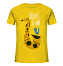 BIRD LAND by Shawn Bracebridge - T-shirt - Kids Organic Shirt - 100% cotton - Copasetic Mailorder