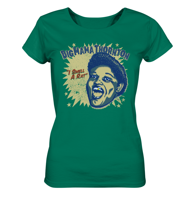 BIG MAMA THORNTON by Johnny Montezuma - T-shirt - Ladies Organic Shirt - 100% cotton - Copasetic Mailorder