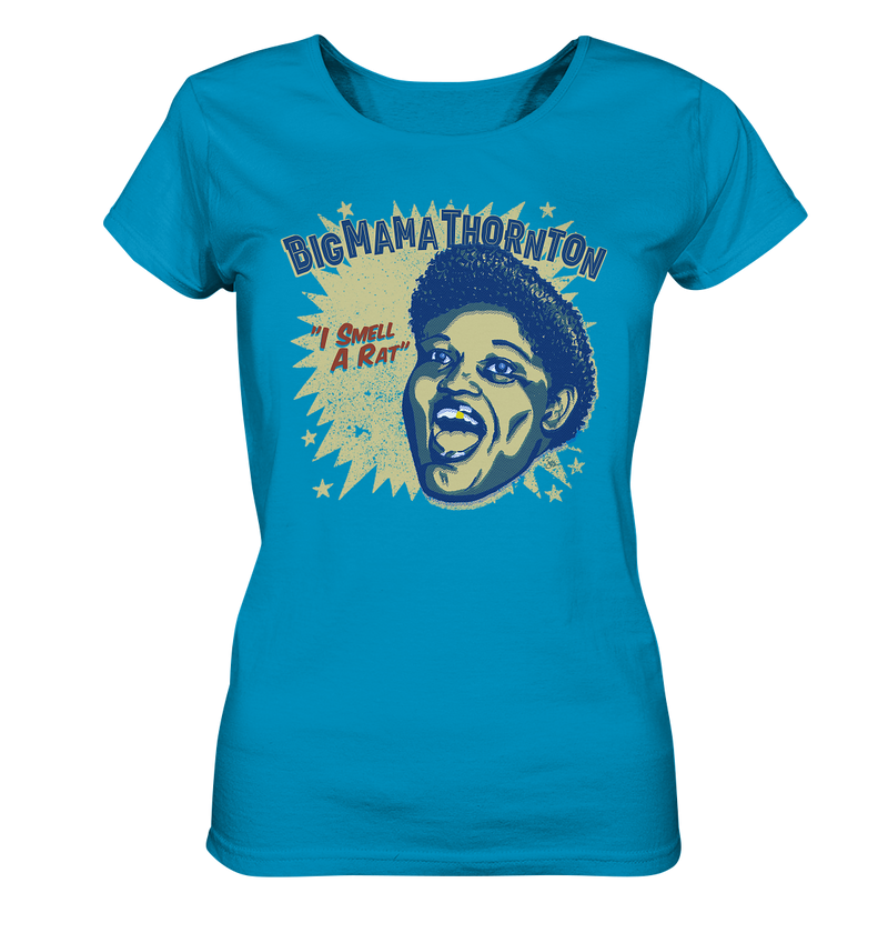 BIG MAMA THORNTON by Johnny Montezuma - T-shirt - Ladies Organic Shirt - 100% cotton - Copasetic Mailorder