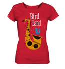 BIRD LAND by Shawn Bracebridge - T-shirt - Ladies Organic Shirt - 100% cotton - Copasetic Mailorder