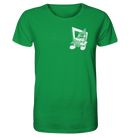 MAYBE CRAZY RECORDS - Camiseta orgánica (estampado blanco)