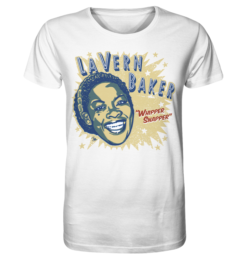 LAVERN BAKER by Johnny Montezuma - T-shirt - Organic Shirt - 100% cotton - Copasetic Mailorder