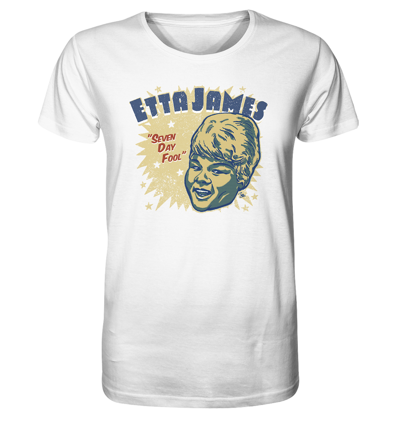 ETTA JAMES by Johnny Montezuma - T-shirt - Organic Shirt - 100% cotton - Copasetic Mailorder