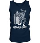 MAYBE CRAZY RECORDS JUKEBOX - logo - Camiseta de tirantes (estampado blanco)