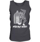 MAYBE CRAZY RECORDS JUKEBOX - logo - Camiseta de tirantes (estampado blanco)