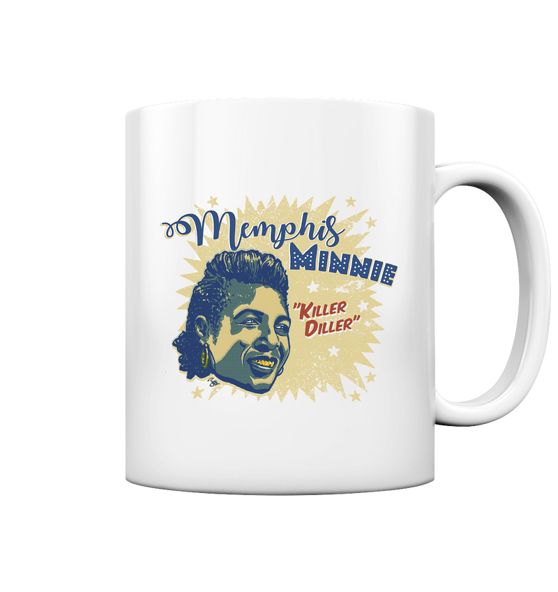 MEMPHIS MINNIE by Johnny Montezuma - cup - Tasse glossy - Copasetic Mailorder