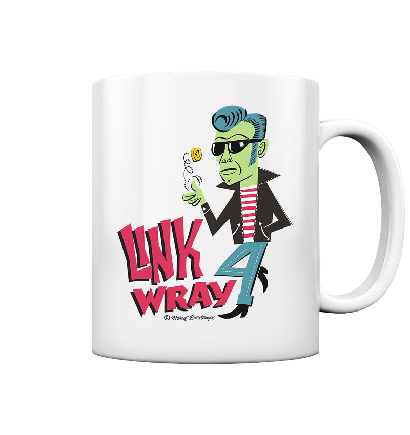 Link Wray by Marcel Bontempi - cup - Tasse glossy - Copasetic Mailorder