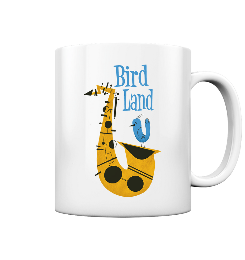 BIRD LAND by Shawn Bracebridge - cup - Tasse glossy - Copasetic Mailorder