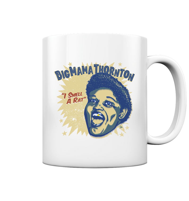 BIG MAMA THORNTON by Johnny Montezuma - cup - Tasse glossy - Copasetic Mailorder