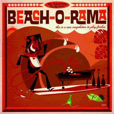 Various - BEACH-O-RAMA - LP+CD - Copasetic Mailorder