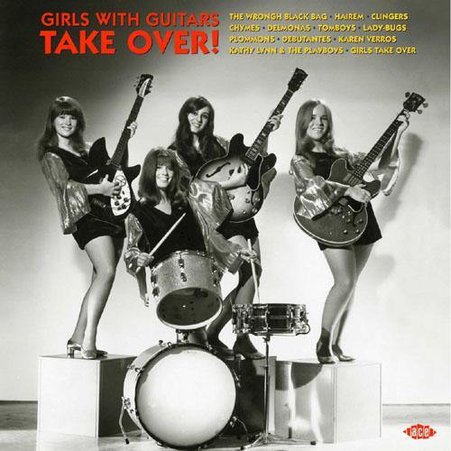 Various - GIRLS WITH GUITARS TAKE OVER - LP (col. vinyl) - Copasetic Mailorder