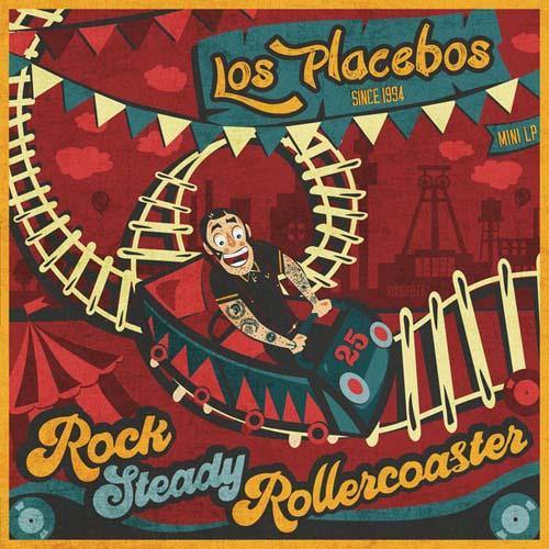 Los Placebos - Rock Steady Rollercoaster - LP (turquoise vinyl) - Copasetic Mailorder