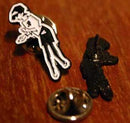 metal pin - BETTY BEAT 2Tone girl