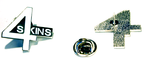 metal pin - 4 SKINS