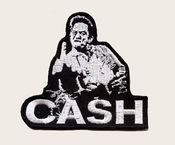 JOHNNY CASH says F*** OFF - embroidered patch