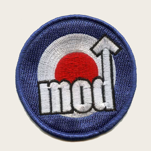 MOD TARGET ARROW - embroidered patch