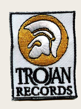 TROJAN RECORDS - embroidered patch