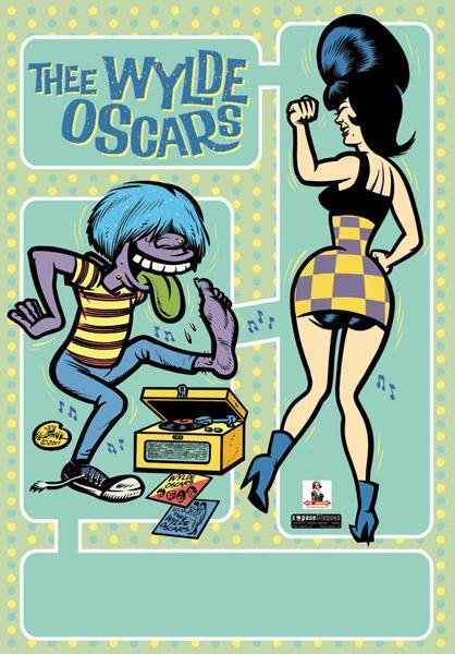 Thee Wylde Oscars - 2011 Tour Poster