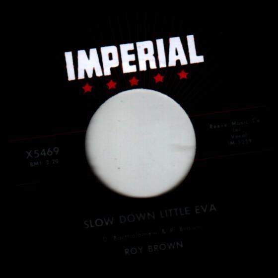 Roy Brown - Slow Down Little Eva // The Tick Of Clock - 7" - Copasetic Mailorder